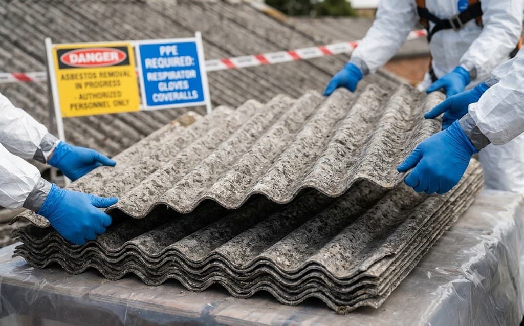 Asbestos Roof Removal